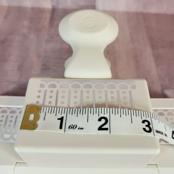Martha Stewart Paper Punch Border Crafts Scrapbooking Loops Dots Edge - Picture 9 of 10